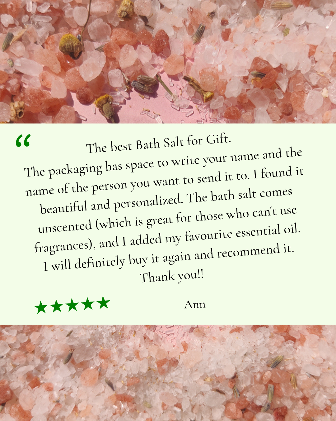 AQUALOOM Bath Salt