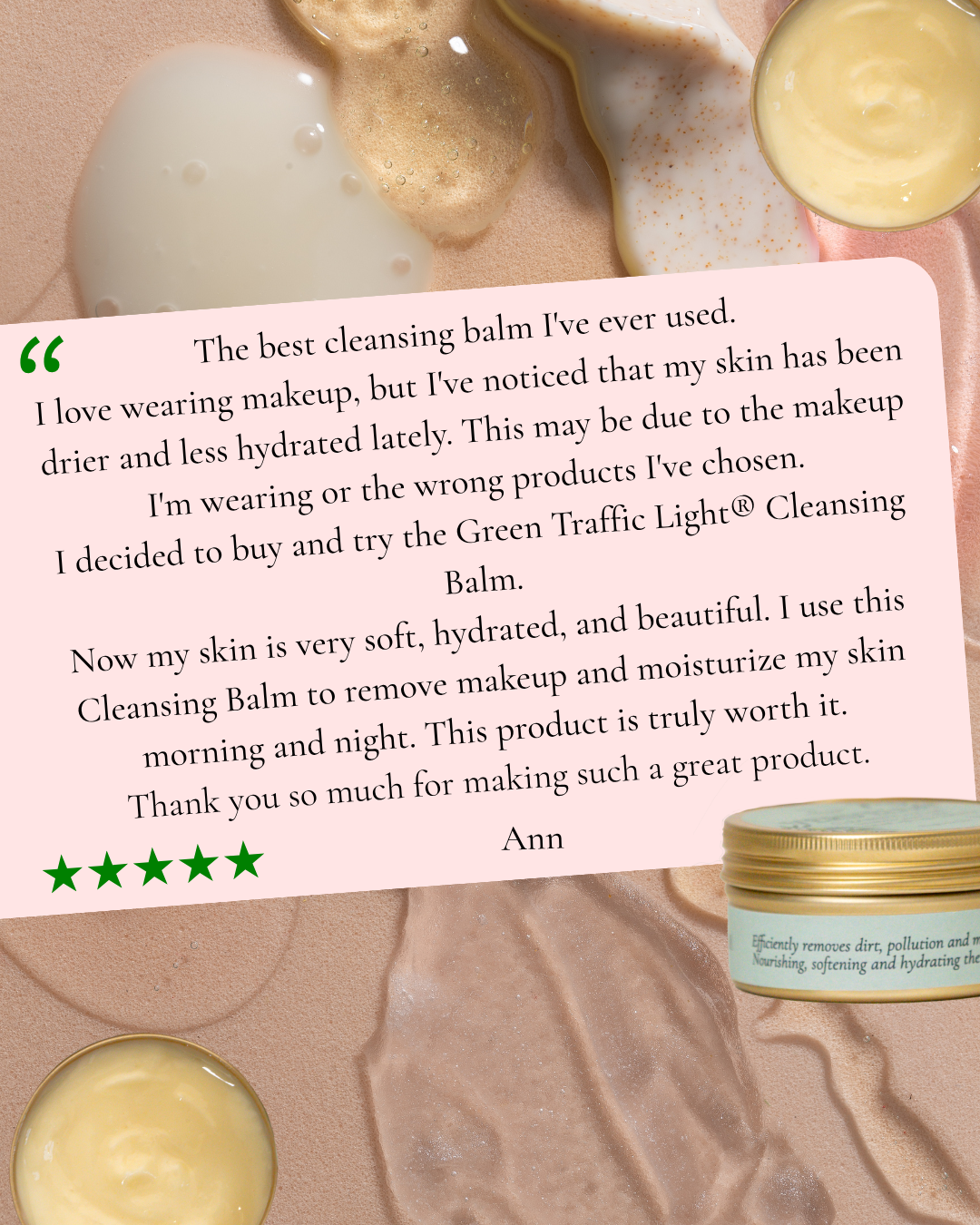 VERD'ELDA Cleansing Balm