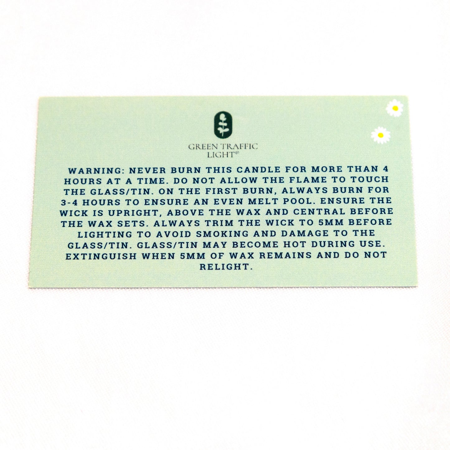 EARTHLOOM™ Vanilla Daisy Flower Candle