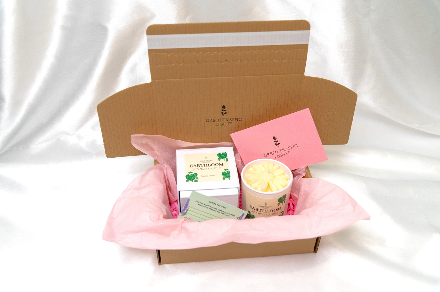 🌼EARTHLOOM Vanilla Daisy Flower Candle